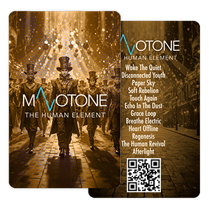 The Human Element Instant Music Card front and back